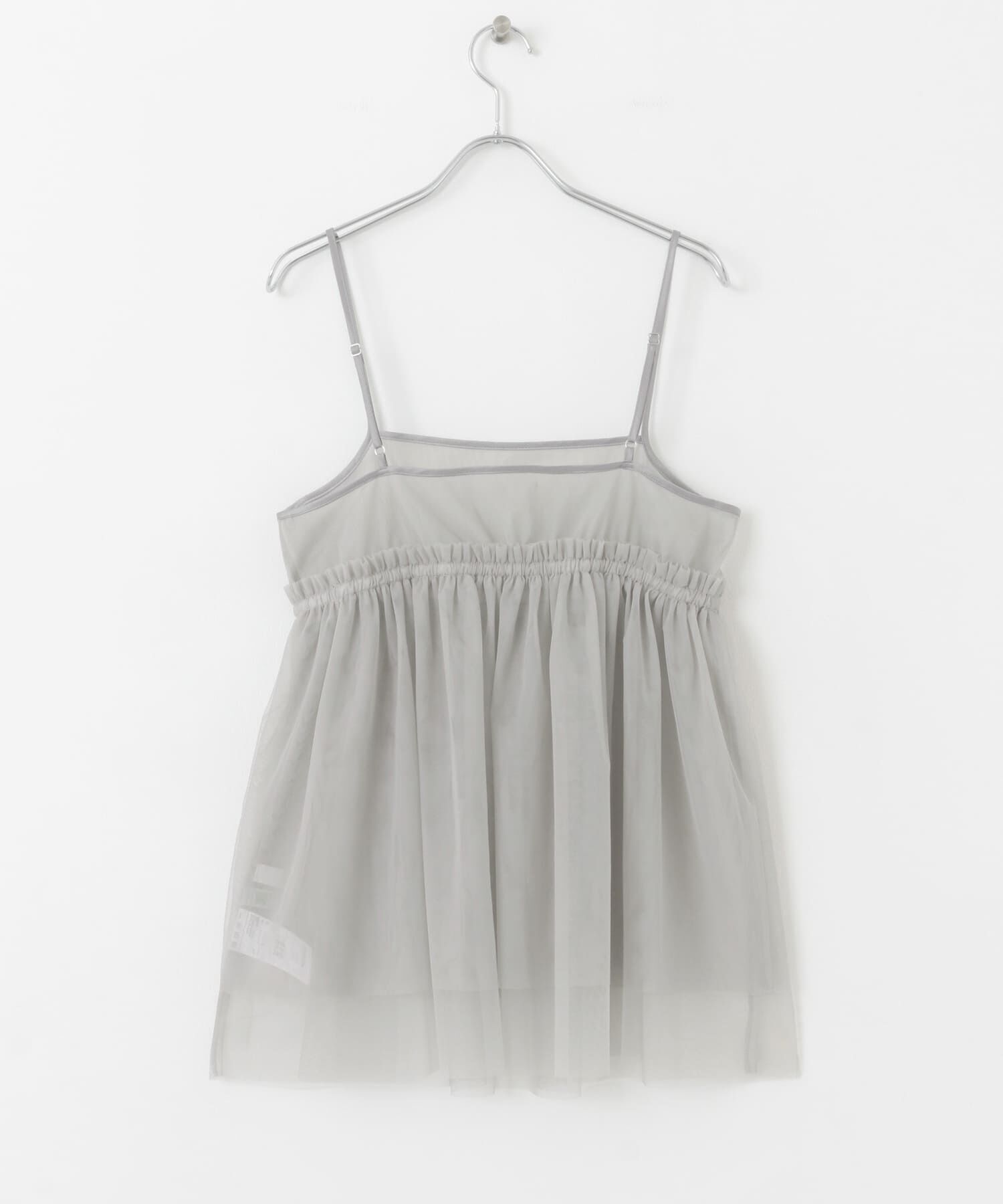 SENSE OF PLACE by URBAN RESEARCH「チュールキャミソールトップ」|キャミソール|