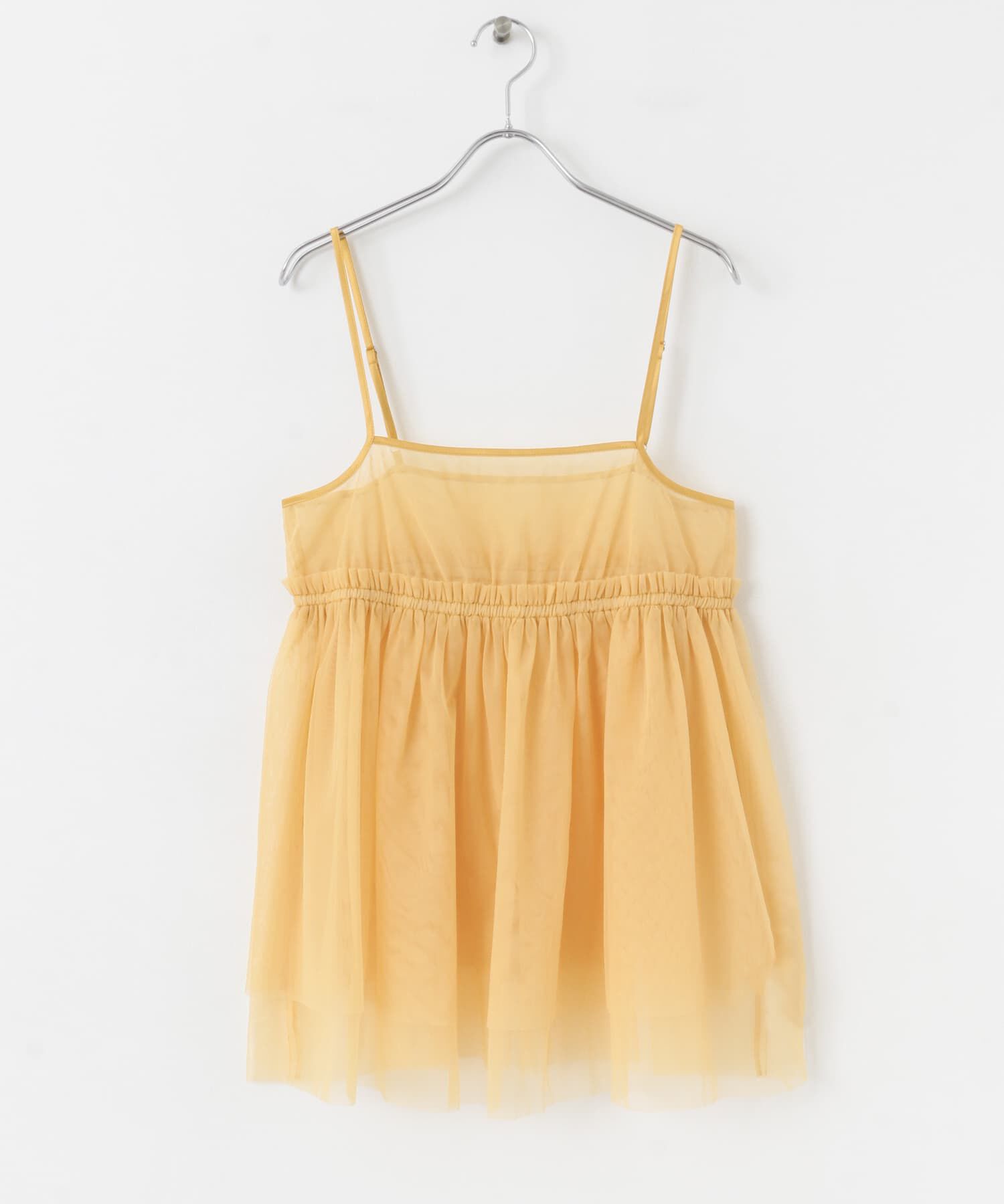 SENSE OF PLACE by URBAN RESEARCH「チュールキャミソールトップ」|キャミソール|