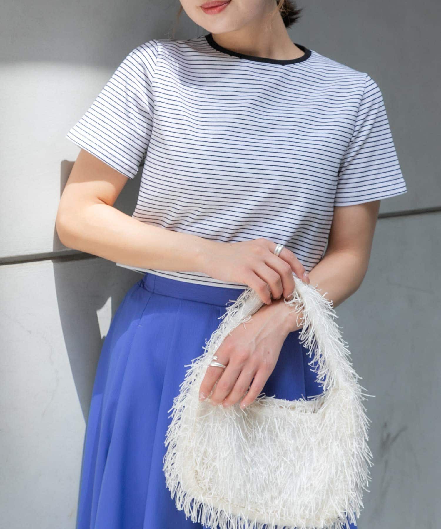 SENSE OF PLACE by URBAN RESEARCH「クロップドTシャツ(半袖)」|Tシャツ・カットソー|