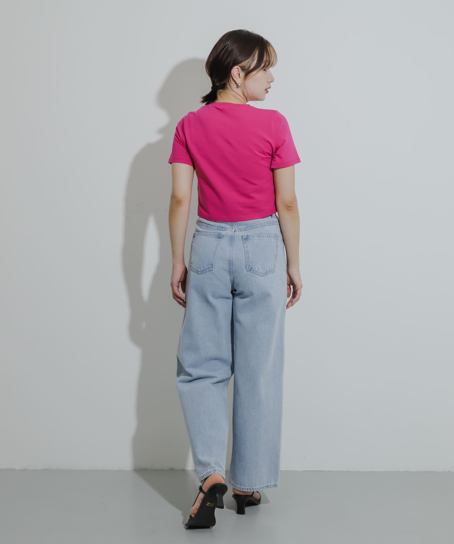 SENSE OF PLACE by URBAN RESEARCH「クロップドTシャツ(半袖)」|Tシャツ・カットソー|