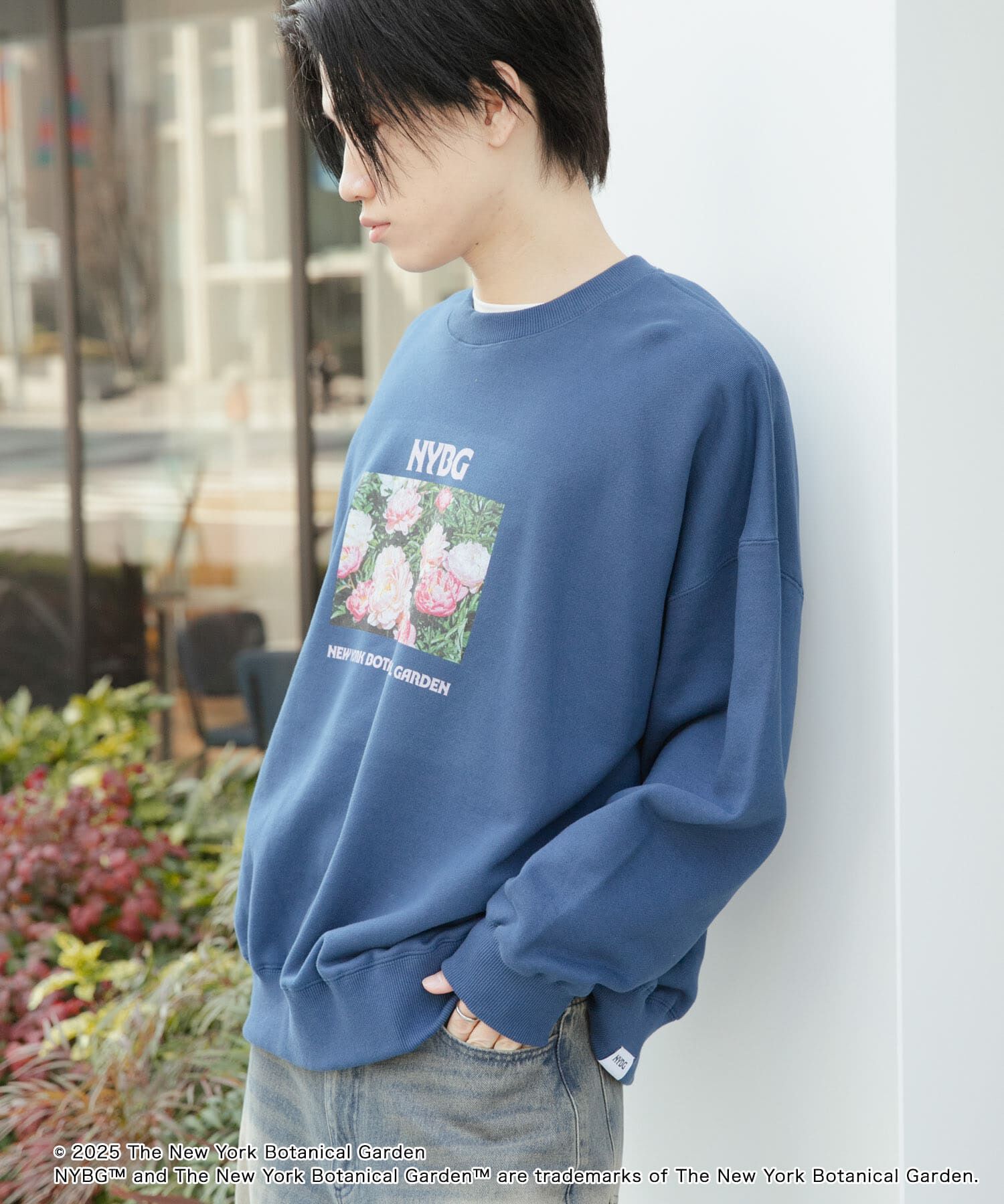 SENSE OF PLACE by URBAN RESEARCH「NYBG　クルーネックルーズスウェットB」|スウェット・ジャージ|