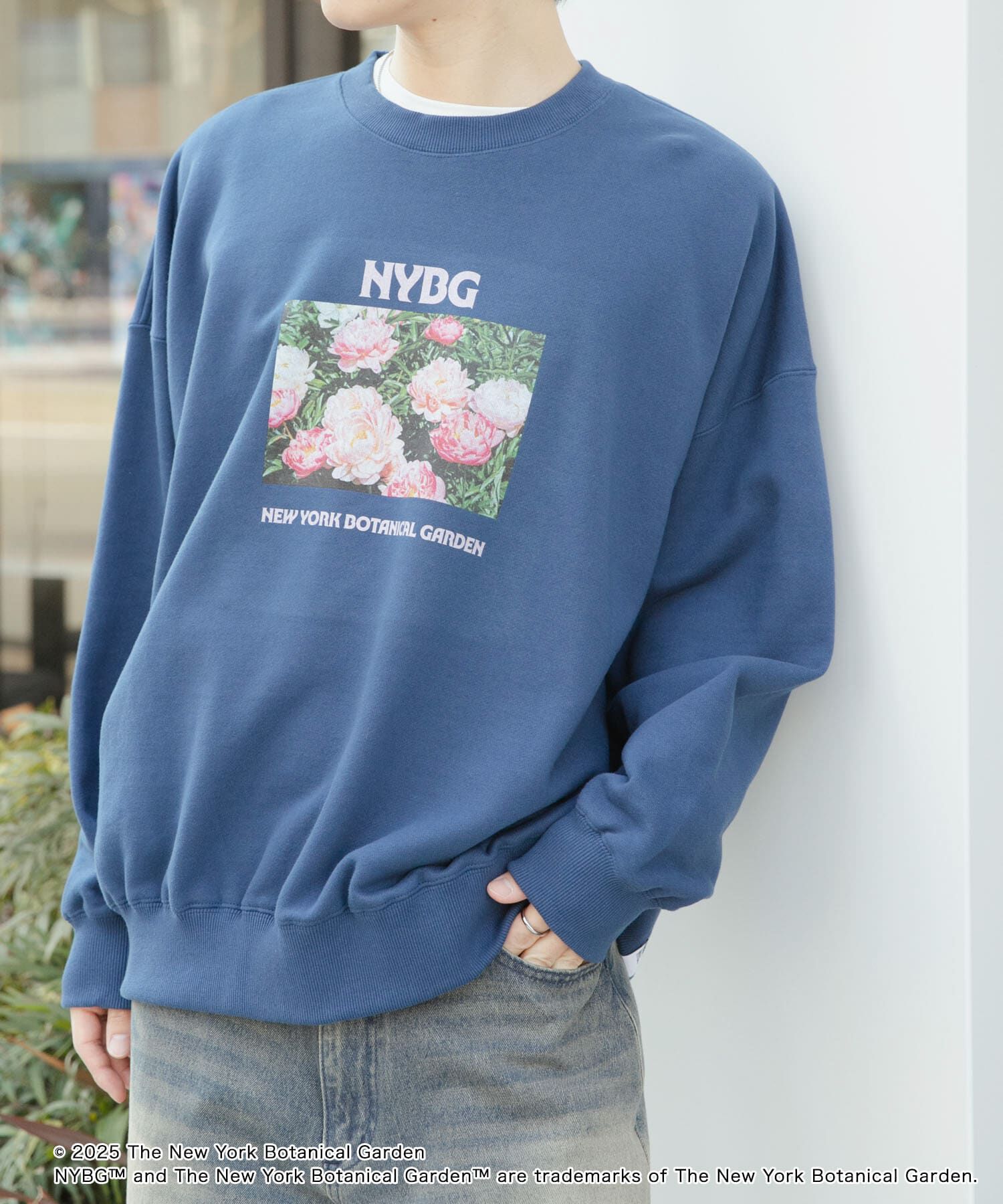 SENSE OF PLACE by URBAN RESEARCH「NYBG　クルーネックルーズスウェットB」|スウェット・ジャージ|