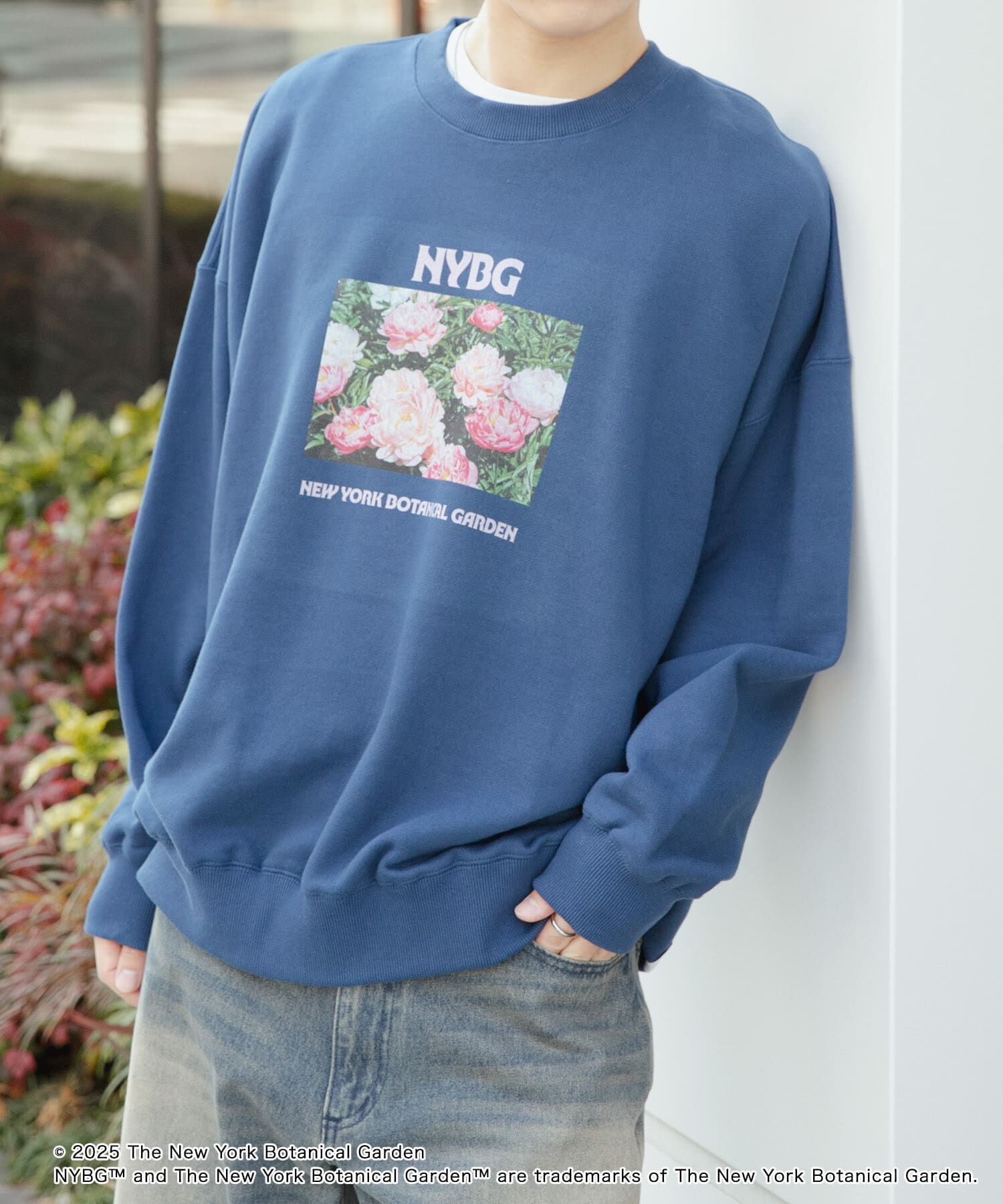 SENSE OF PLACE by URBAN RESEARCH「NYBG　クルーネックルーズスウェットB」|スウェット・ジャージ|