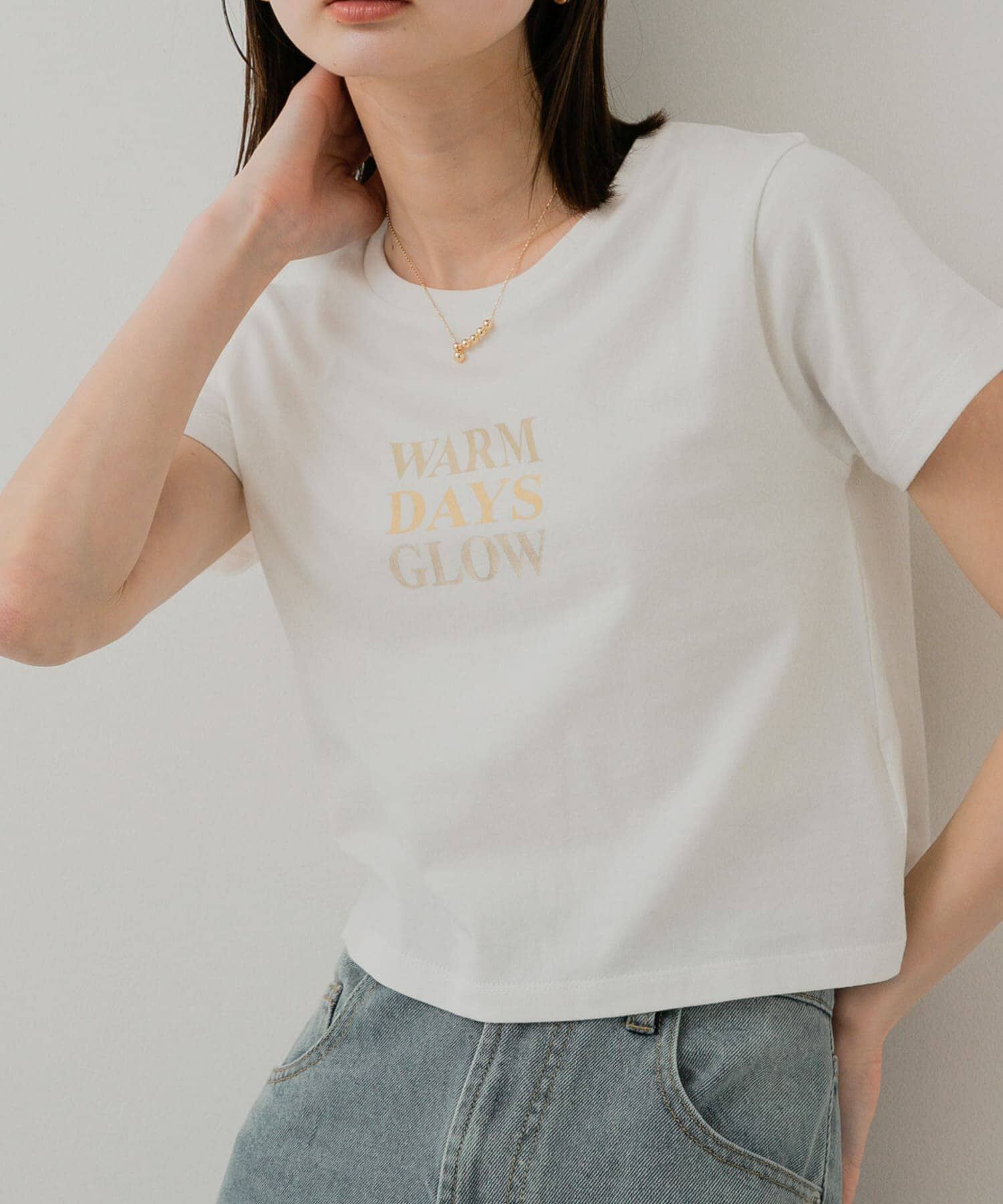 SENSE OF PLACE by URBAN RESEARCH「クロップドグラフィックTシャツ(半袖)」|Tシャツ・カットソー|