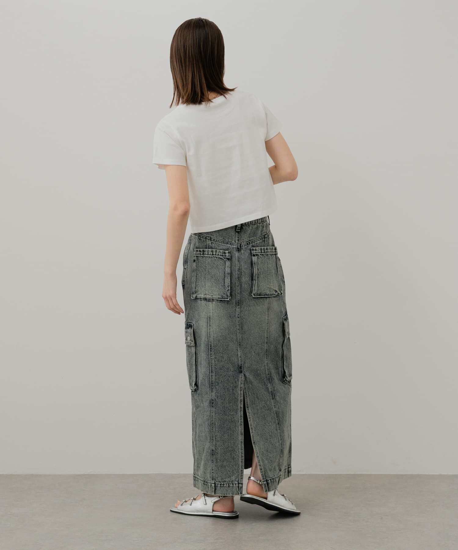 SENSE OF PLACE by URBAN RESEARCH「クロップドグラフィックTシャツ(半袖)」|Tシャツ・カットソー|