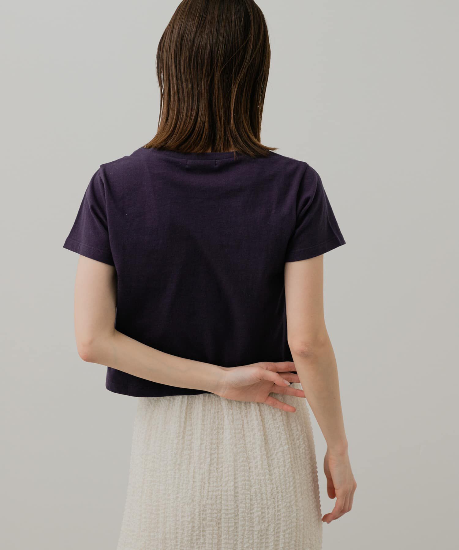 SENSE OF PLACE by URBAN RESEARCH「クロップドグラフィックTシャツ(半袖)」|Tシャツ・カットソー|