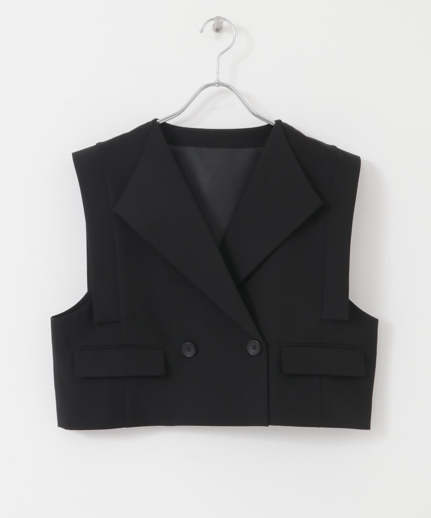 SENSE OF PLACE by URBAN RESEARCH「テーラードクロップドジレ」|ベスト・ジレ|