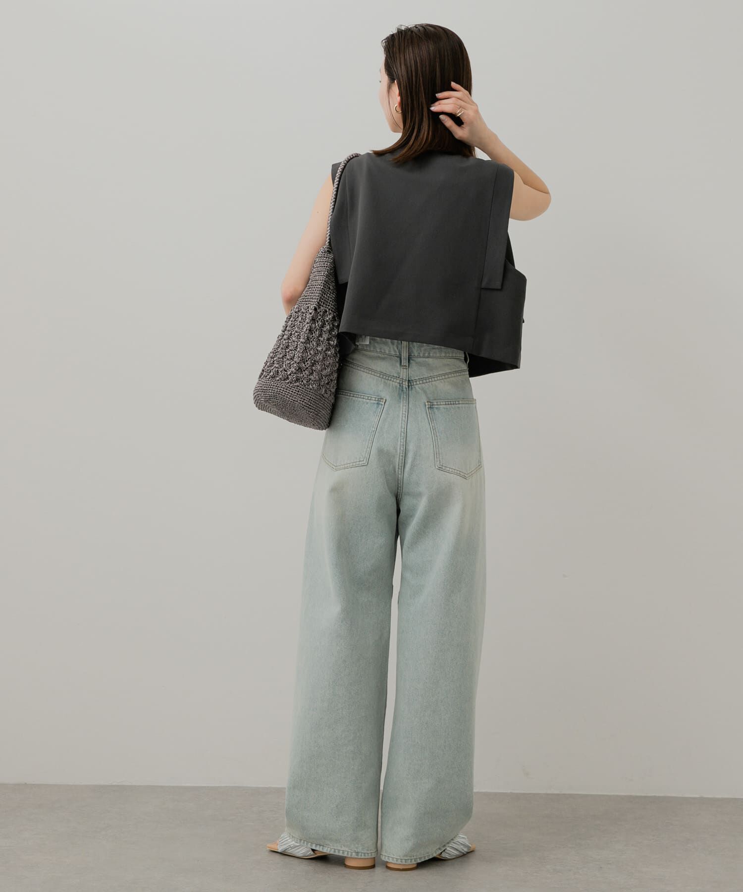 SENSE OF PLACE by URBAN RESEARCH「テーラードクロップドジレ」|ベスト・ジレ|