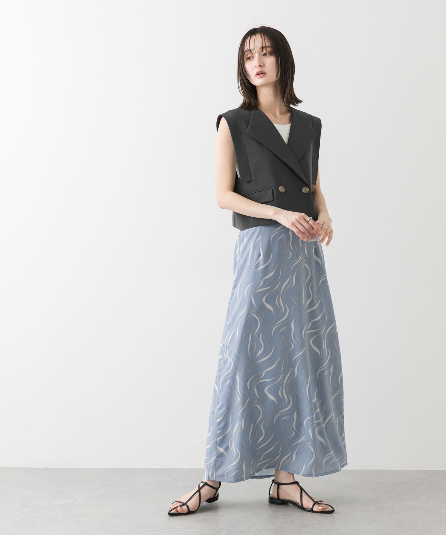 SENSE OF PLACE by URBAN RESEARCH「テーラードクロップドジレ」|ベスト・ジレ|