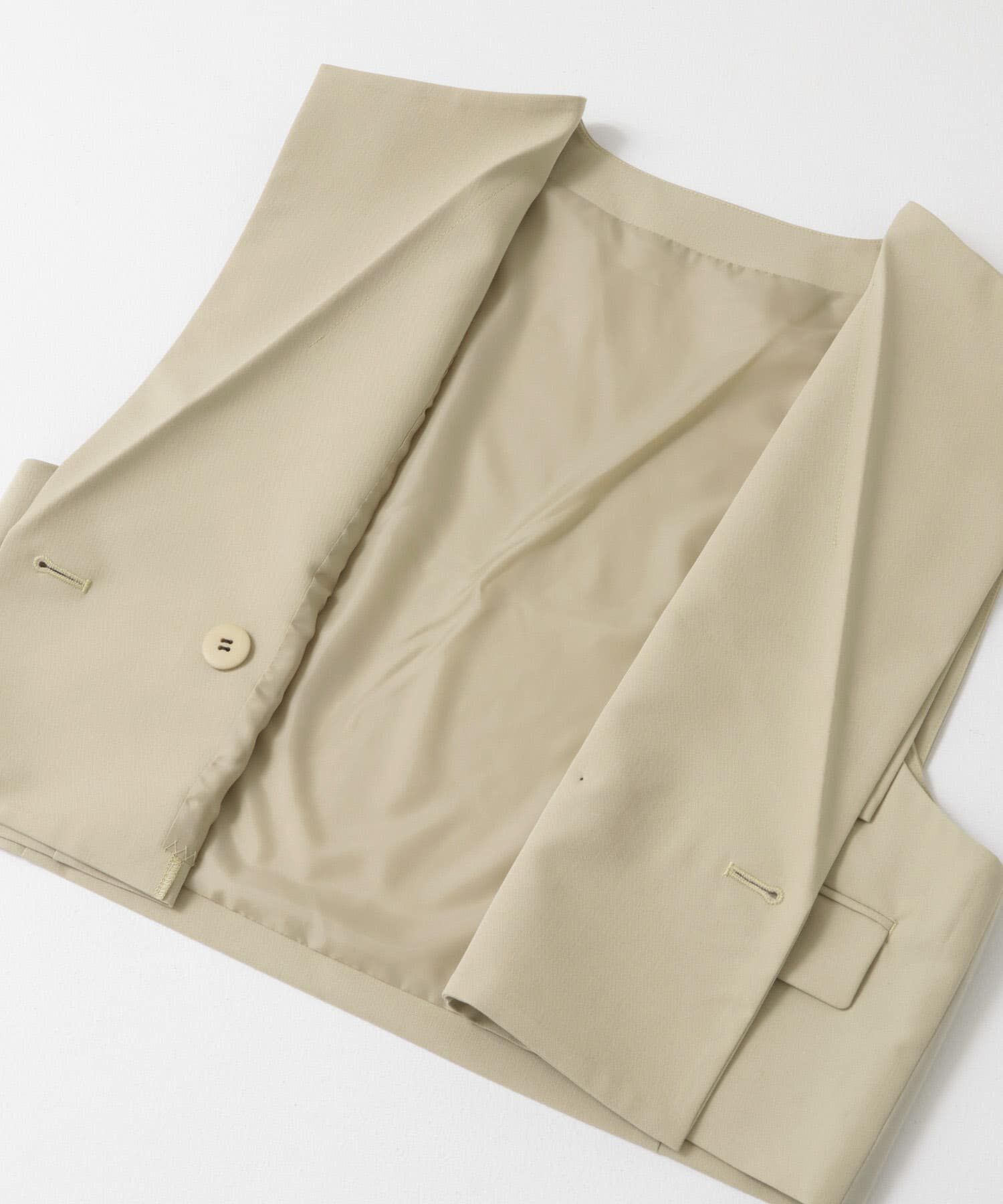 SENSE OF PLACE by URBAN RESEARCH「テーラードクロップドジレ」|ベスト・ジレ|