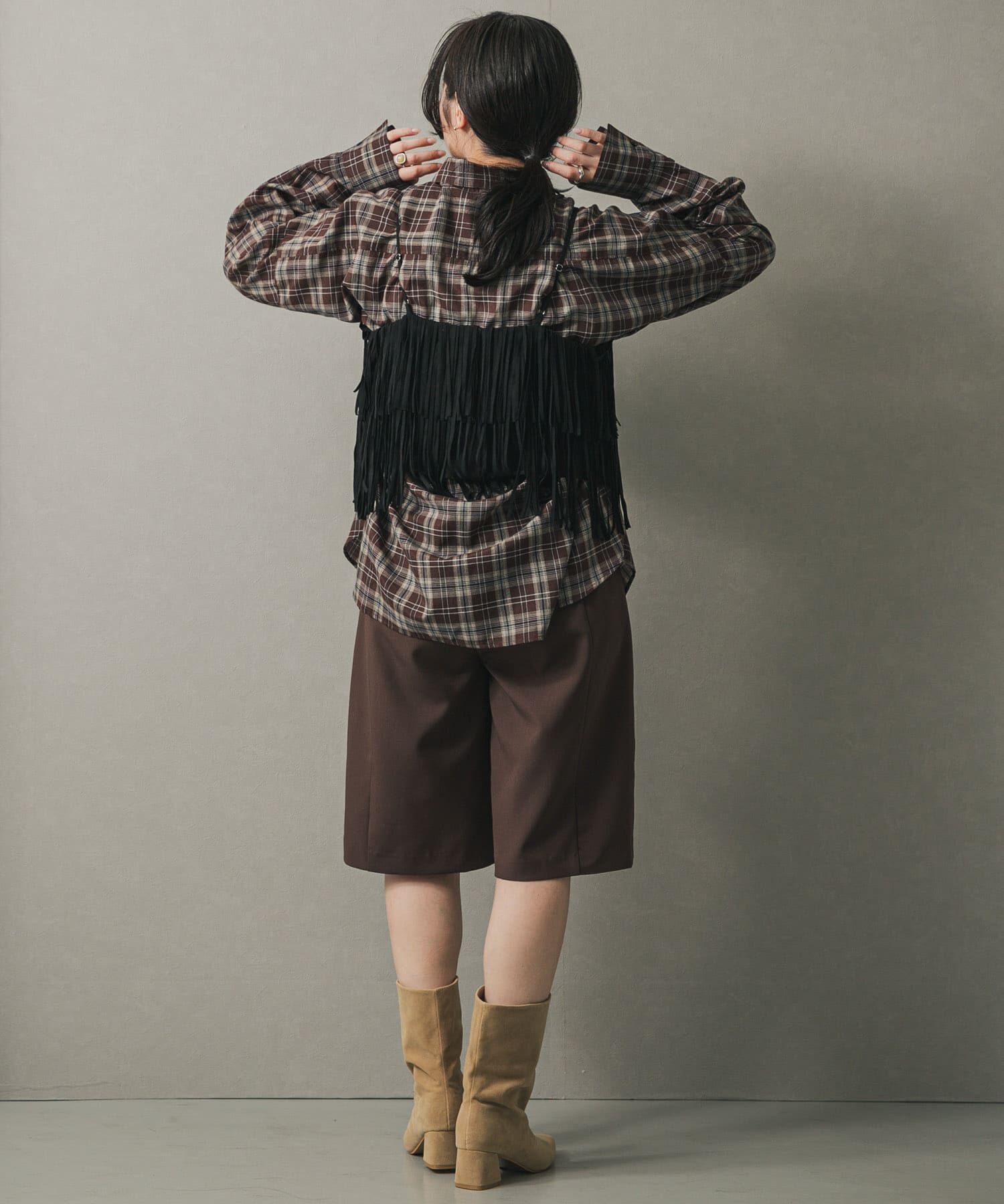 SENSE OF PLACE by URBAN RESEARCH「ワイドシャフトミドルブーツ」|ショートブーツ|