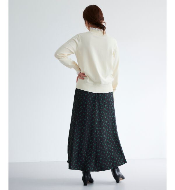 le.coeur blanc「フラワージャガードマーメイドスカート」|スカート|