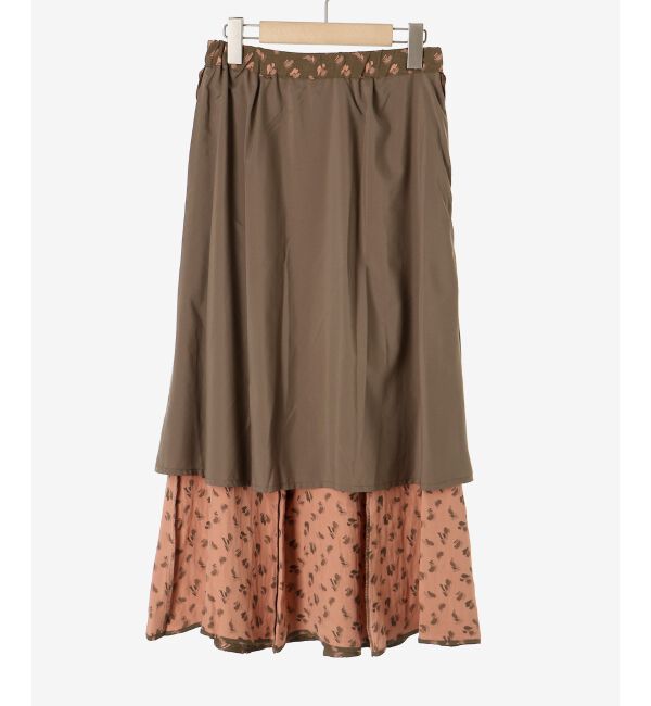 le.coeur blanc「フラワージャガードマーメイドスカート」|スカート|