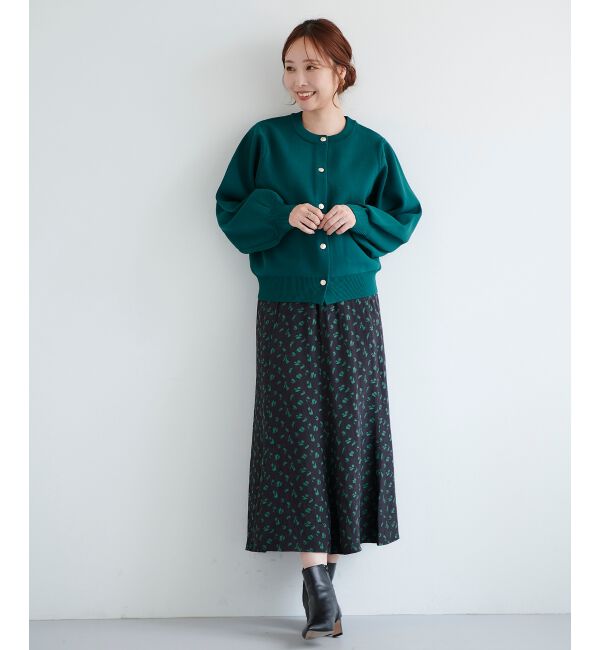 le.coeur blanc「フラワージャガードマーメイドスカート」|スカート|