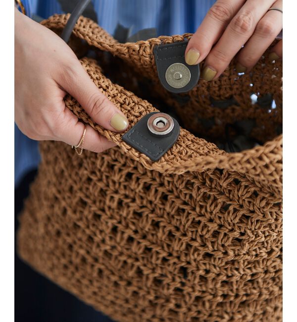 le.coeur blanc「ペーパーリボンショルダー」|ショルダー・メッセンジャー|