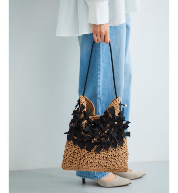 le.coeur blanc「ペーパーリボンショルダー」|ショルダー・メッセンジャー|