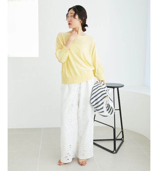  「《手洗い可能》カットワークレースパンツ」|その他|