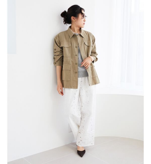  「《手洗い可能》カットワークレースパンツ」|その他|