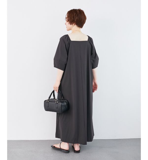  「《接触冷感》ナイロンストレッチ2WAYワンピース」|ワンピース|