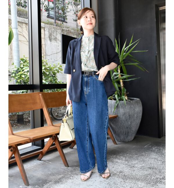  「リバティアソートフリルブラウス」|シャツ・ブラウス|