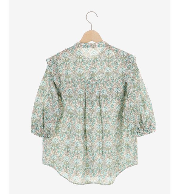  「リバティアソートフリルブラウス」|シャツ・ブラウス|