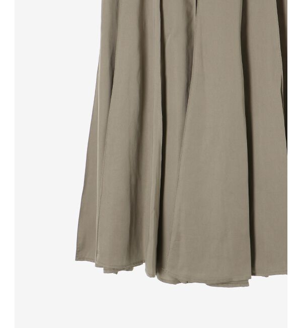  「《手洗い可能》フィブリルサテンパネルプリーツスカート」|スカート|