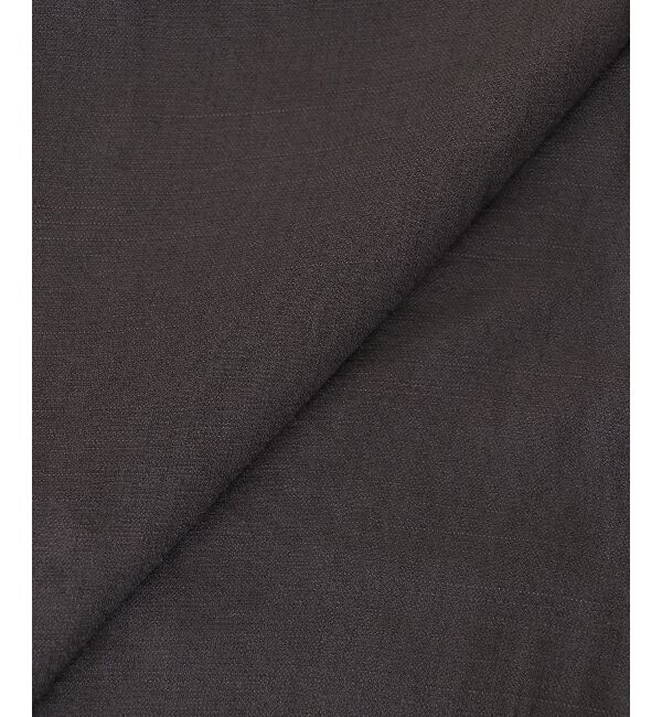  「リネンライクハーフスリーブワンピース」|ワンピース|