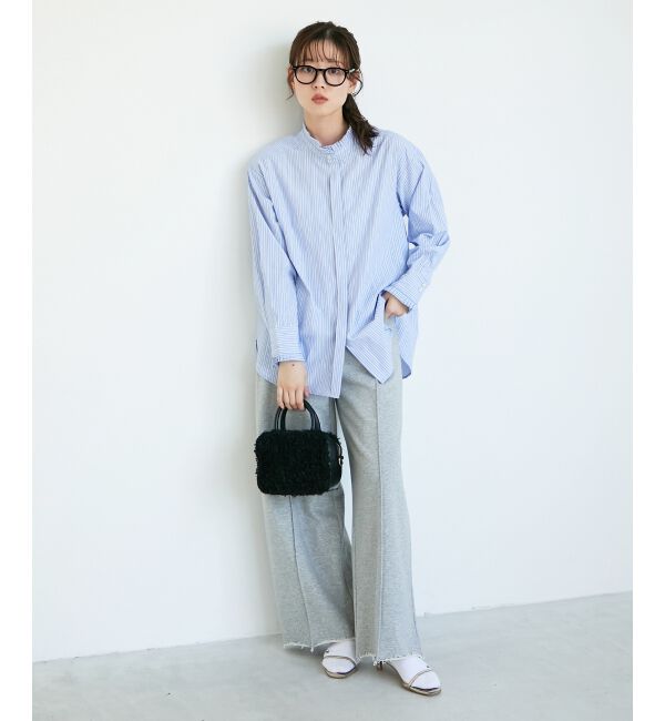  「プリーツカラーシャツ」|シャツ・ブラウス|