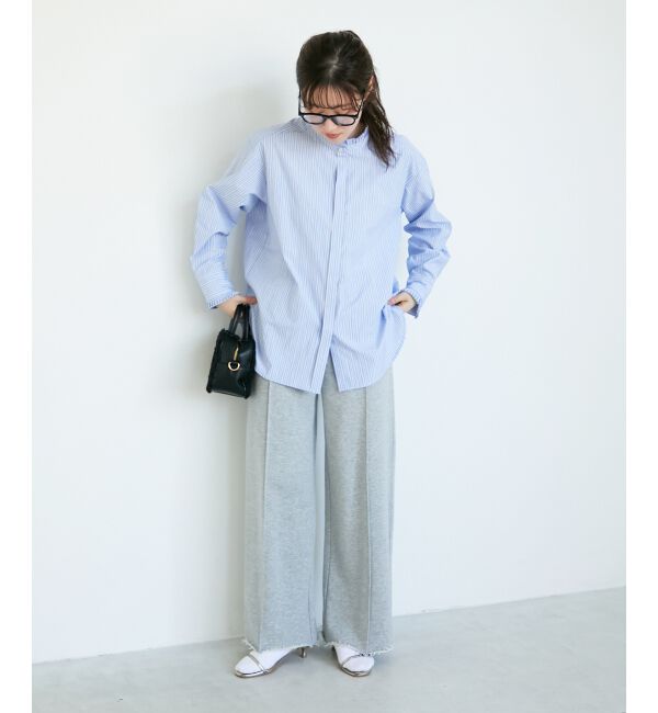  「プリーツカラーシャツ」|シャツ・ブラウス|