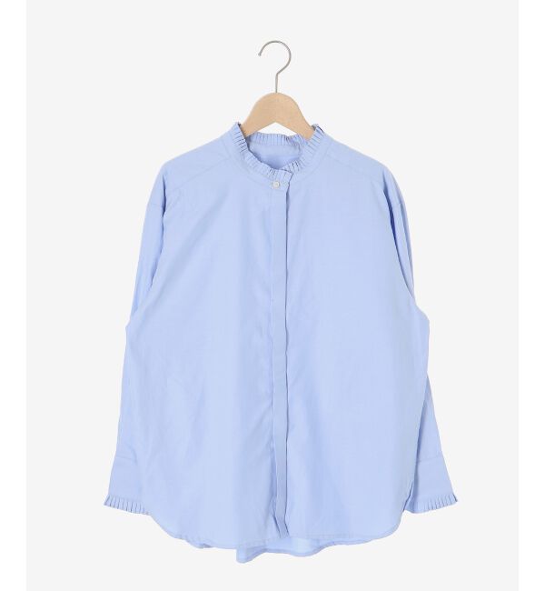  「プリーツカラーシャツ」|シャツ・ブラウス|