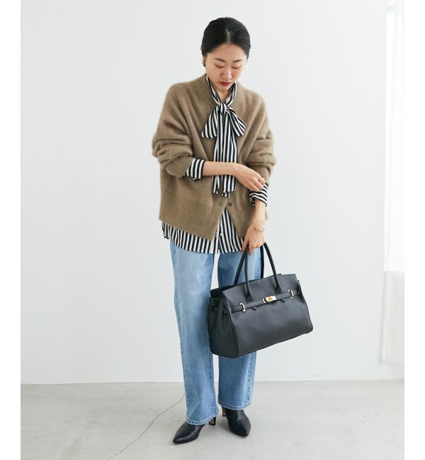  「ストライプボウタイブラウス」|シャツ・ブラウス|