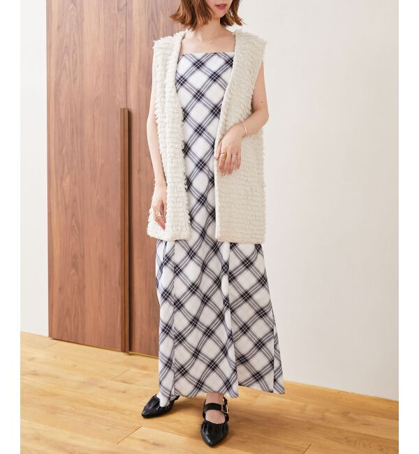 MAJESTICLEGON「ミニループニットベスト」|ベスト・ジレ|