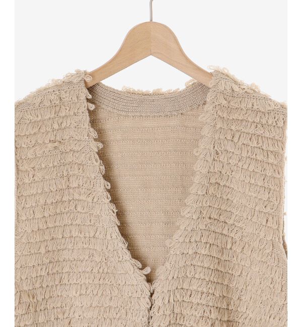 MAJESTICLEGON「ミニループニットベスト」|ベスト・ジレ|