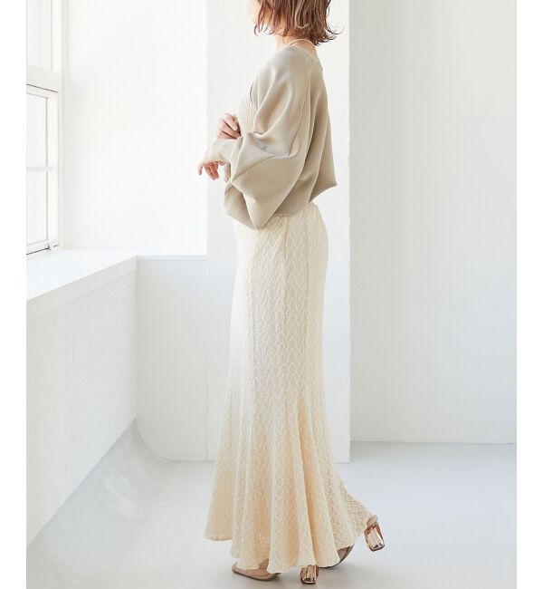 MAJESTICLEGON「チェーン付きショートニットボレロ」|ニット・セーター|