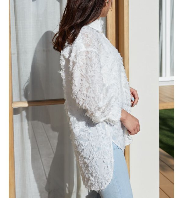 MAJESTICLEGON「アクセサリー付きマルチシャツ」|シャツ・ブラウス|