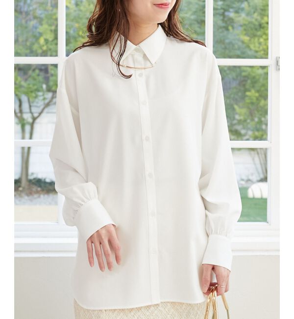 MAJESTICLEGON「アクセサリー付きマルチシャツ」|シャツ・ブラウス|