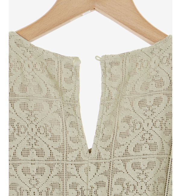 MAJESTICLEGON「レースロングワンピース」|ワンピース|