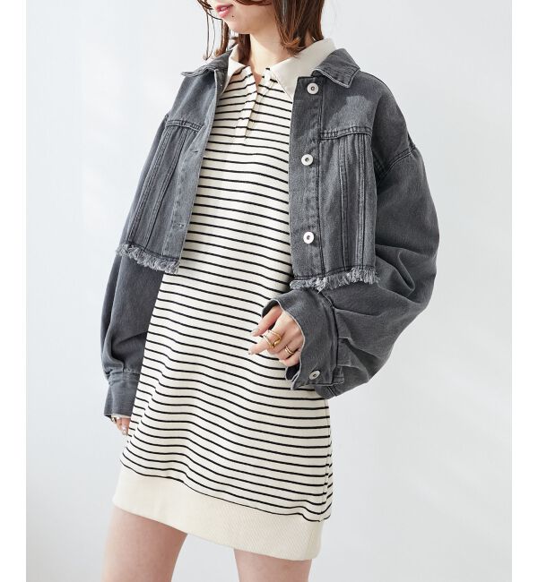 MAJESTICLEGON「ボーダーラガーミニワンピ」|ワンピース|