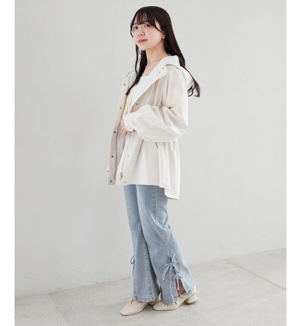 MAJESTICLEGON「ウエストきゅっとミディブルゾン」|ブルゾン・スタジャン|