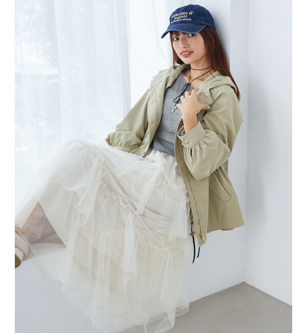 MAJESTICLEGON「ウエストきゅっとミディブルゾン」|ブルゾン・スタジャン|