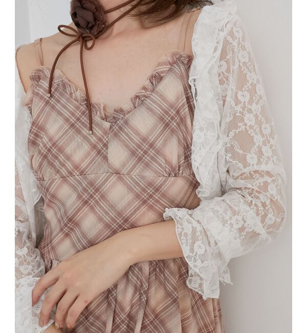  「イレヘムティアードミニキャミワンピ」|ワンピース|