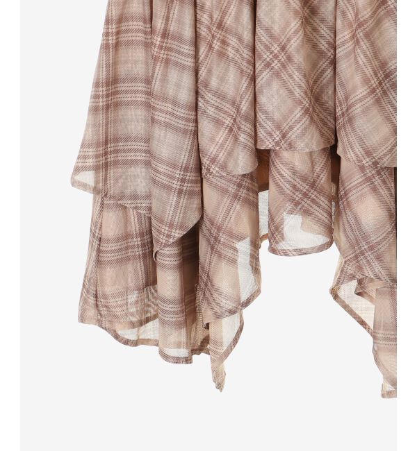  「イレヘムティアードミニキャミワンピ」|ワンピース|