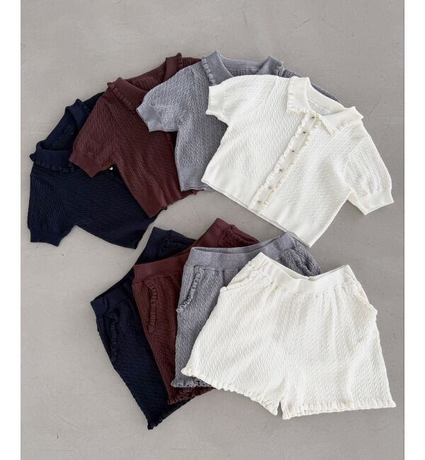  「ミニケーブルショートパンツ」|その他|