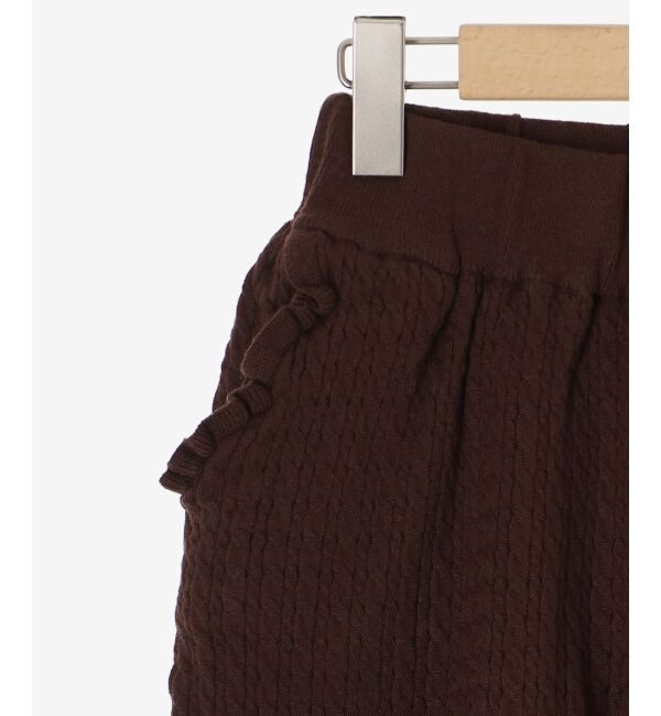  「ミニケーブルショートパンツ」|その他|