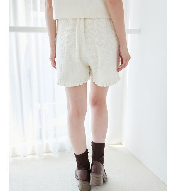  「ミニケーブルショートパンツ」|その他|