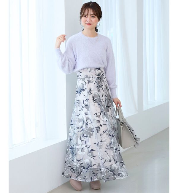  「バックリボンシャギーニット」|ニット・セーター|