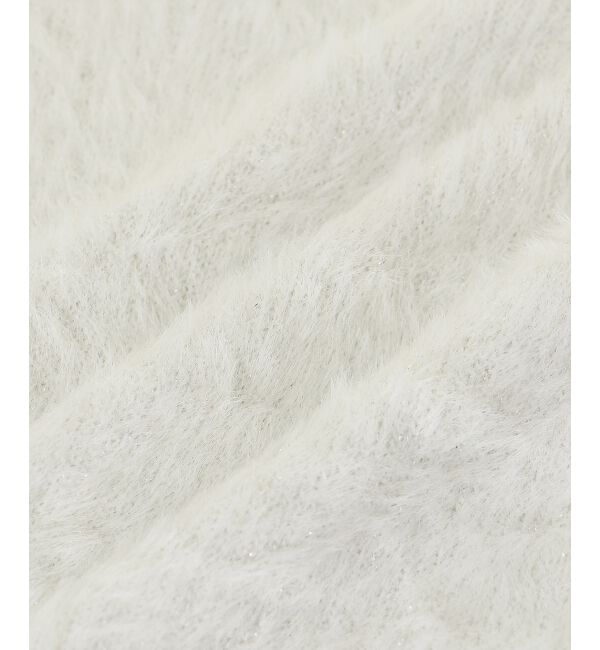  「バックリボンシャギーニット」|ニット・セーター|