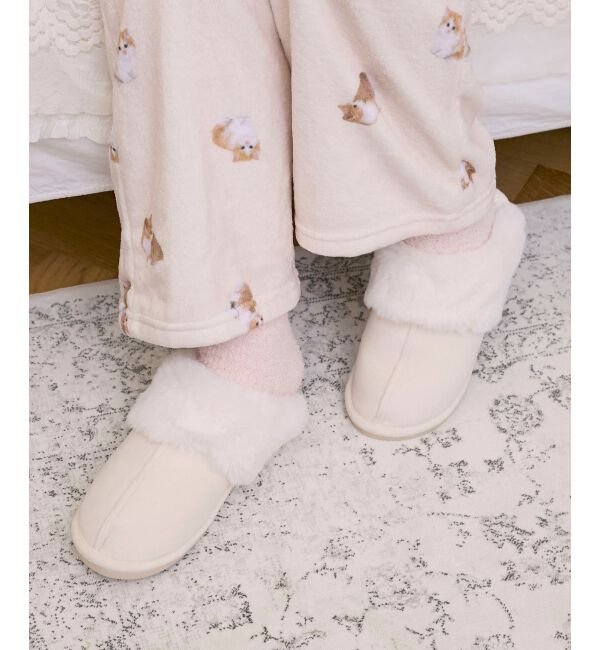  「クラウドボアルームシューズ」|ルームシューズ|