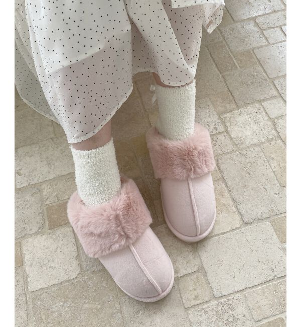  「クラウドボアルームシューズ」|ルームシューズ|