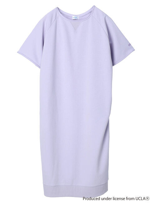 earth music&ecology「別注 UCLA ミニ裏毛ガゼットワンピース」|ワンピース|